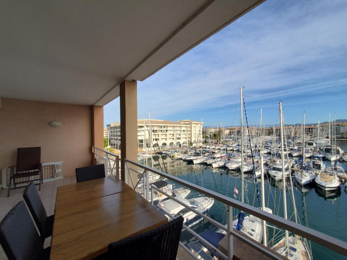 Cap Hermes Vue Port T2 40M2 Climatise 4 Personnes Фрежюс Экстерьер фото